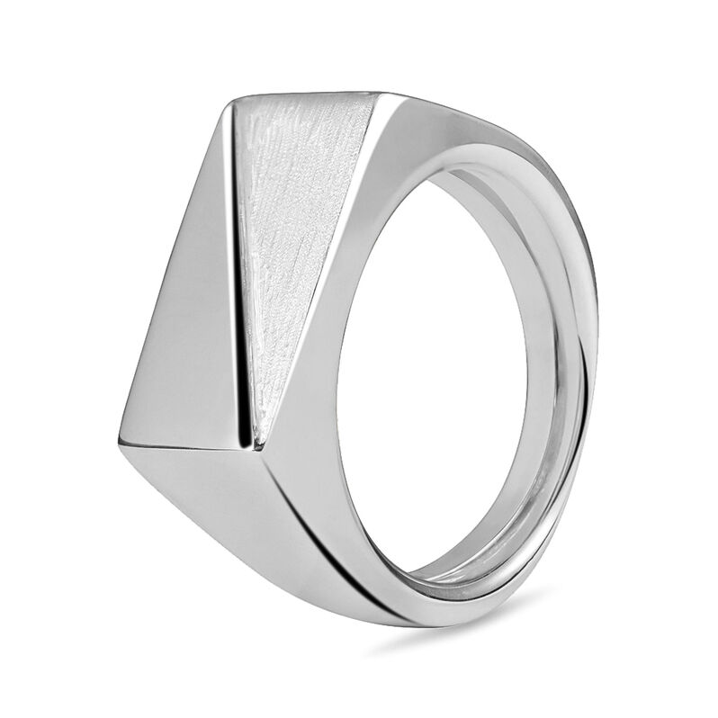 Anello Fantasia L'homme Or Oro Bianco - Spannringe Herren | OROVIVO