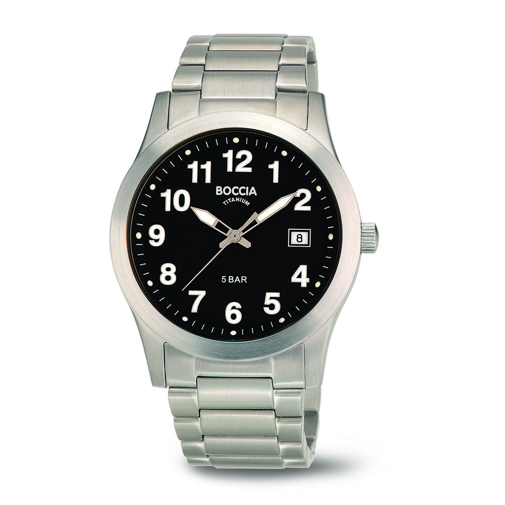 Boccia Herrenuhr Titanium 3619-03 Quarz - Armbanduhren Herren | OROVIVO