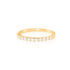 Memo Luisa Damen Ring Gold 375 (9 Karat) Diamant Wei&szlig; 0,25 ct