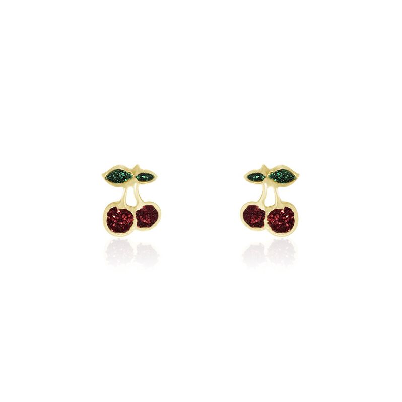 Boucles D'oreilles Puces Or Jaune Segonde - Spannringe Kinder | OROVIVO