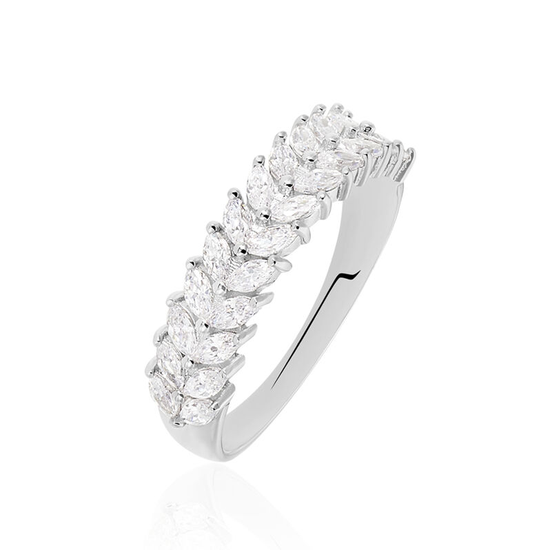 Bague Sarida Argent Epis De Ble Oxydes - Spannringe Damen | OROVIVO