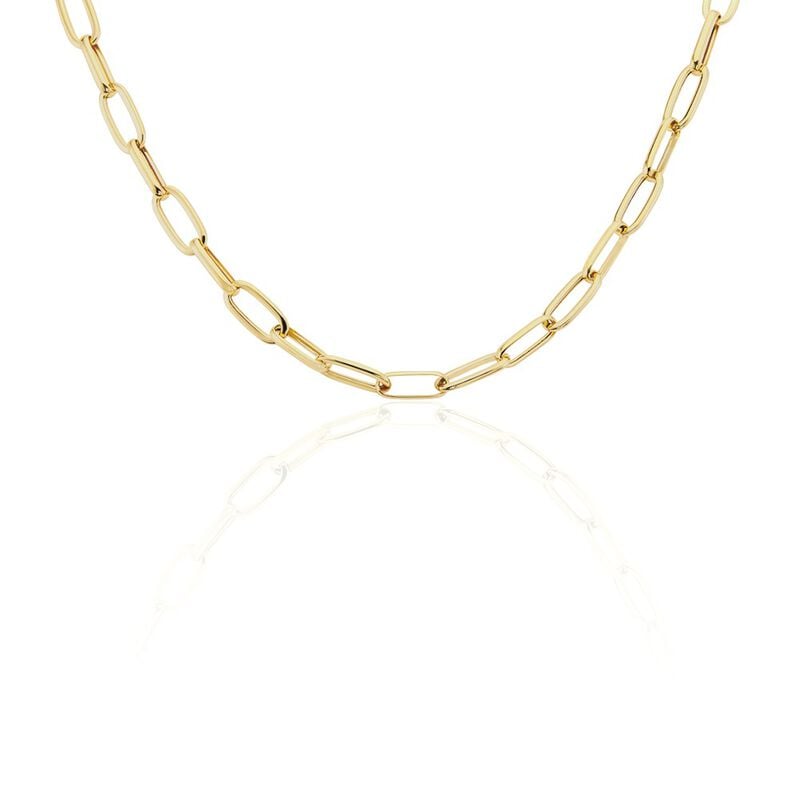 MIA Damen Kette Gold 375 (9 Karat) B 6 mm - Halsketten Damen | OROVIVO