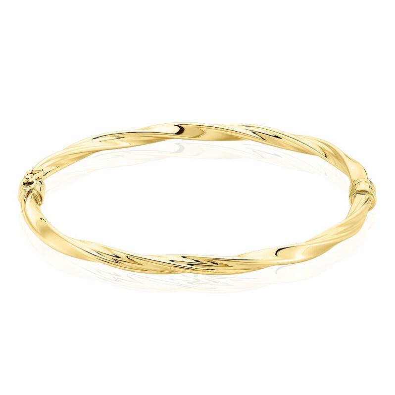 Damen Armreif / Armspange Gold 585  60,00mm  - Armreifen Damen | OROVIVO