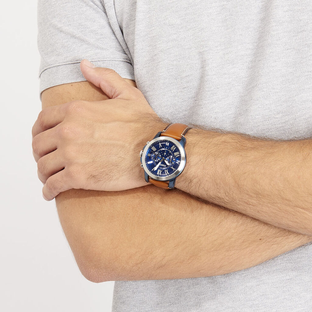 Fossil Herrenuhr Grant Fs5151 Quarz-chronograph - Armbanduhren Herren | OROVIVO