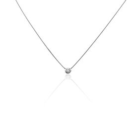 Damen Halskette Silber 925 Zirkonia Classy - Ketten mit Anhänger Damen | OROVIVO