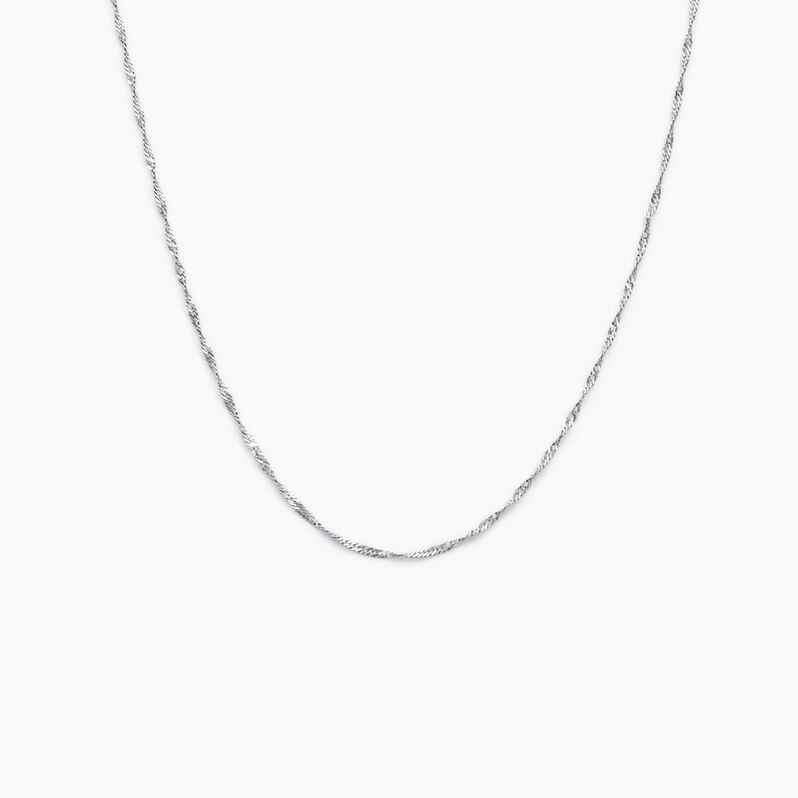 Collier Arletty Argent Weiss - Spannringe Damen | OROVIVO