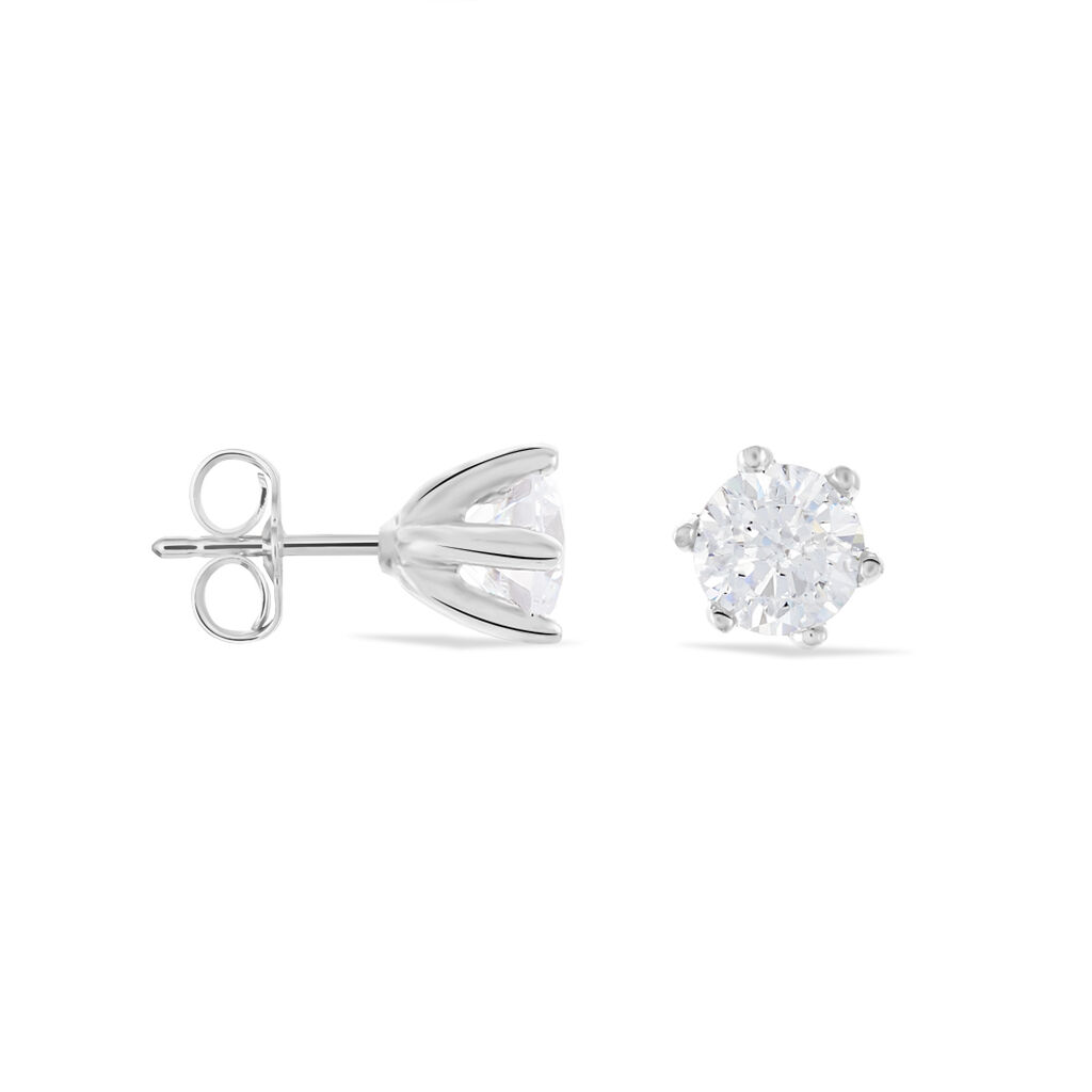 Damen Ohrstecker Silber 925 Zirkonia Bence - Ohrstecker Damen | OROVIVO
