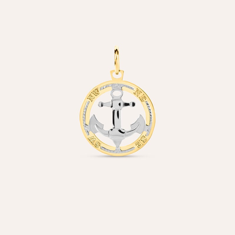 Pendente Oro Uomo Oro Bicolore - Spannringe Herren | OROVIVO