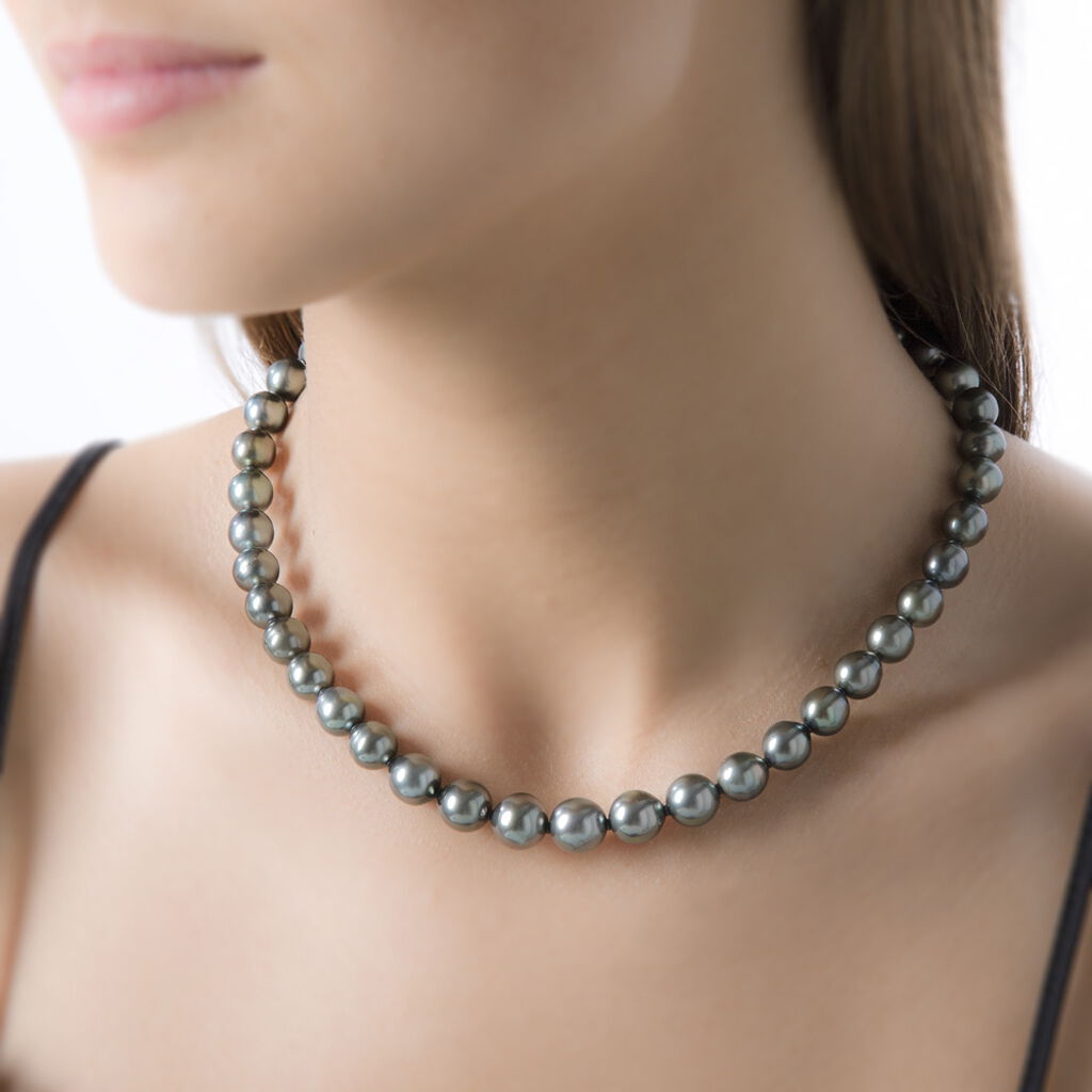 Collier Guida Perle De Culture De Tahiti - Spannringe Damen | OROVIVO