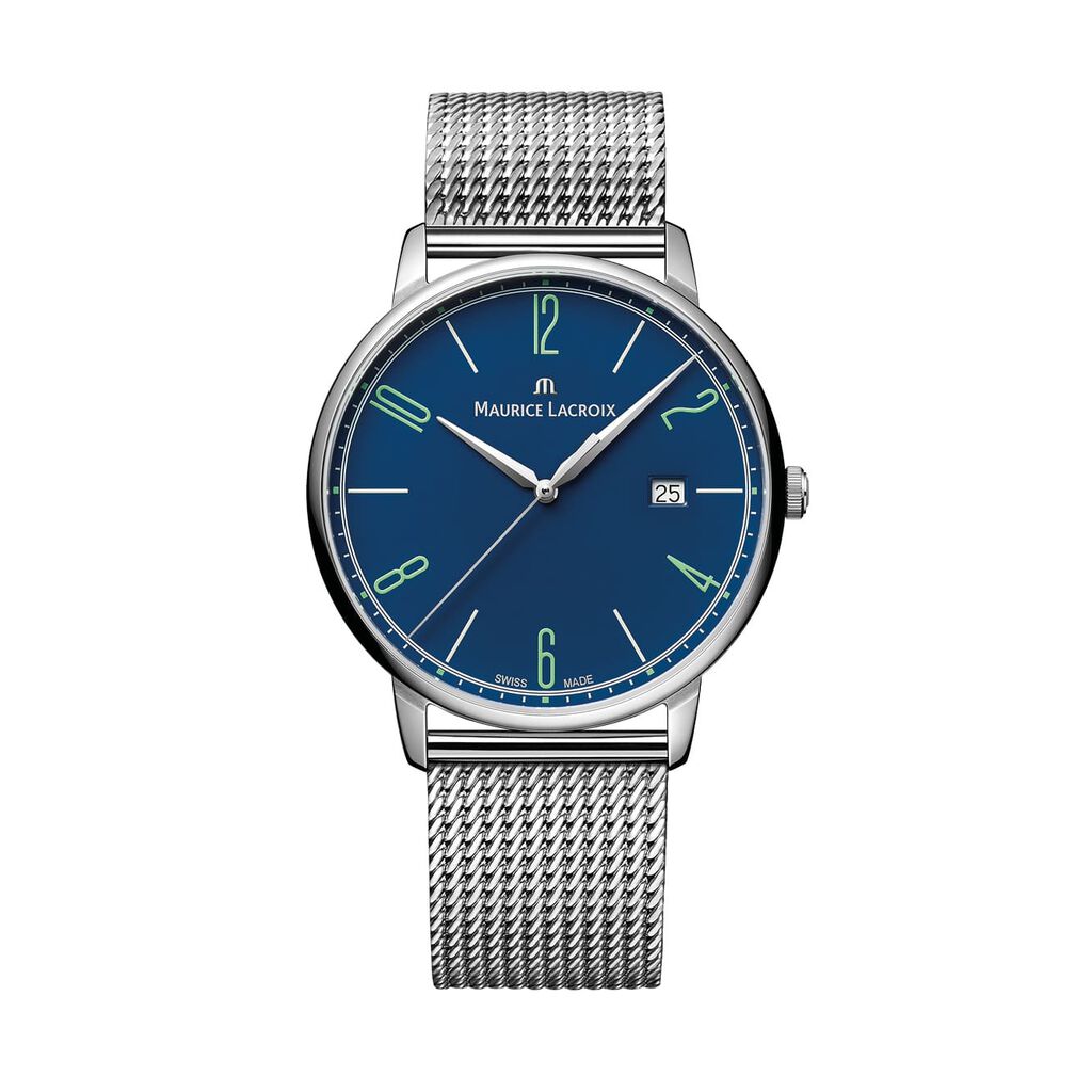 Maurice Lacroix Herrenuhr Eliros Date 25th Anniversary Quarz EL1118-SS00E-420-C