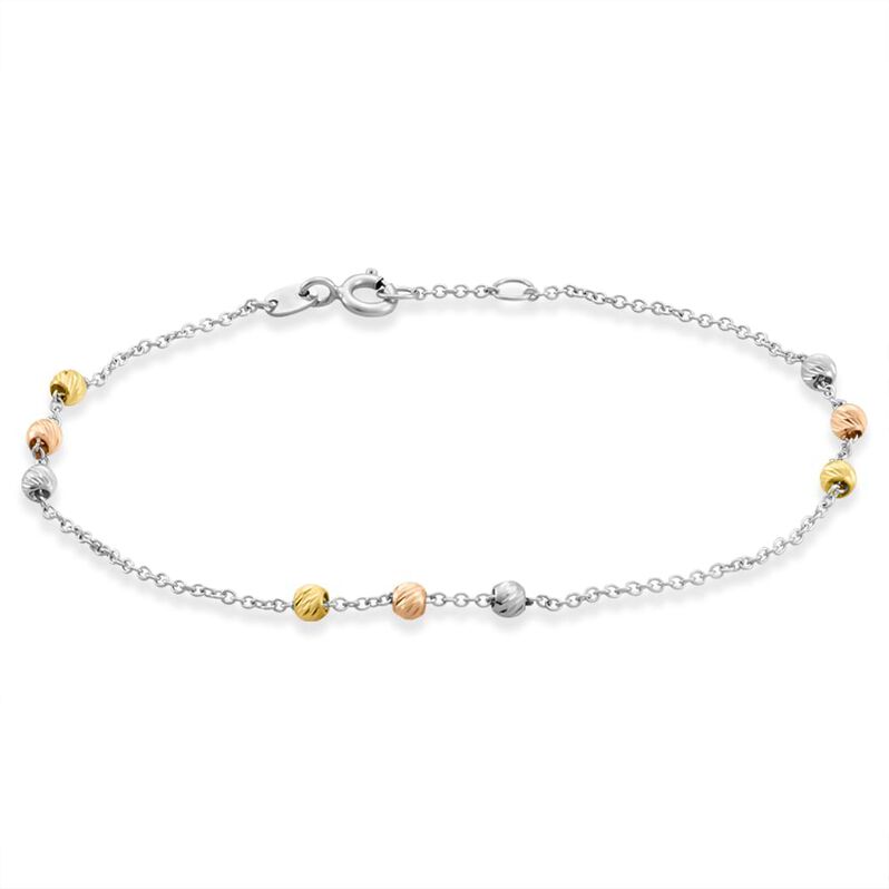 Bracciale Golden Lover Oro Tricolore - Spannringe Damen | OROVIVO