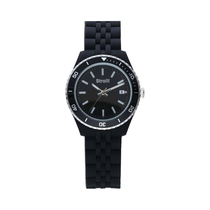 So Classy in policarbonato silicone e acciaio nero - Spannringe Herren | OROVIVO