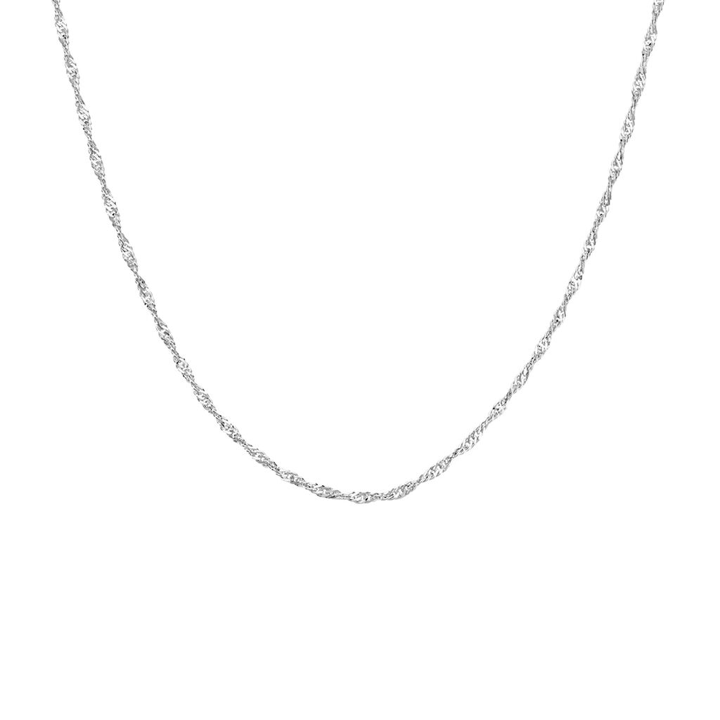 SINGAPUR Damen Kette Silber 925 B 1,36 mm - Halsketten Damen | OROVIVO