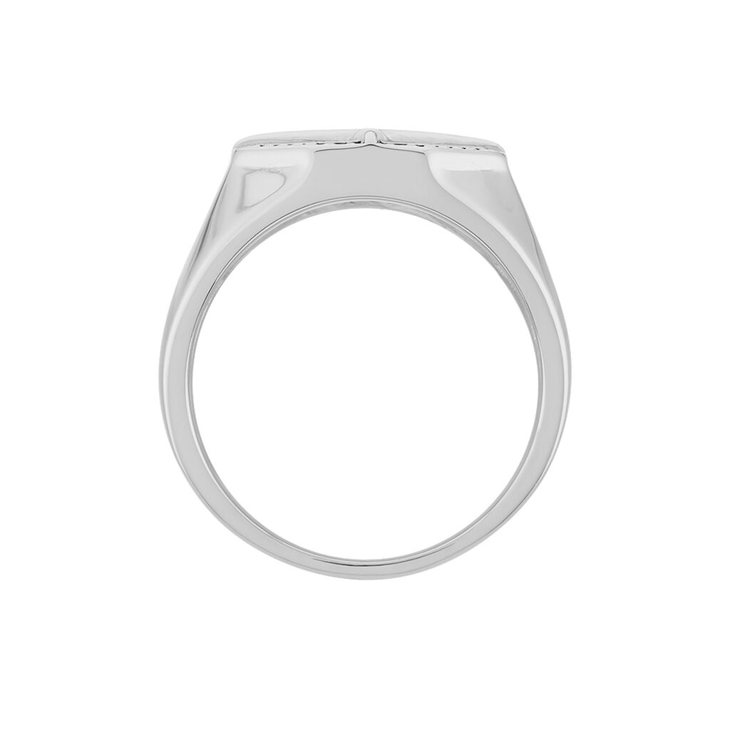 Herren Siegelring Silber 925 Kompass  - Siegelringe Herren | OROVIVO