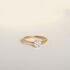 Damenring Roségold 375 Diamanten 0,21ct Entourage Merula - Ringe mit Edelsteinen Damen | OROVIVO