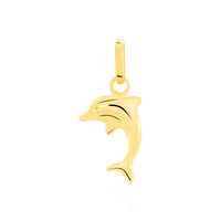 Anhänger Gold 375 Delfin 