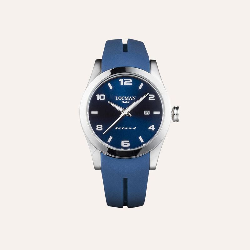 Orologio Al Quarzo Locman Island 0613a02s-00blwhsb - Spannringe Herren | OROVIVO