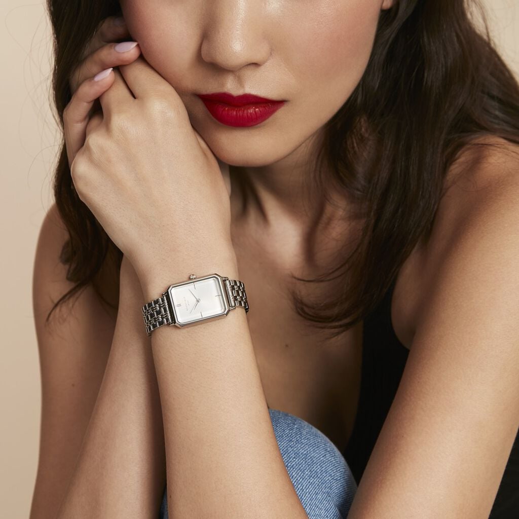 Montre Rosefield Octagon Xs Weiss