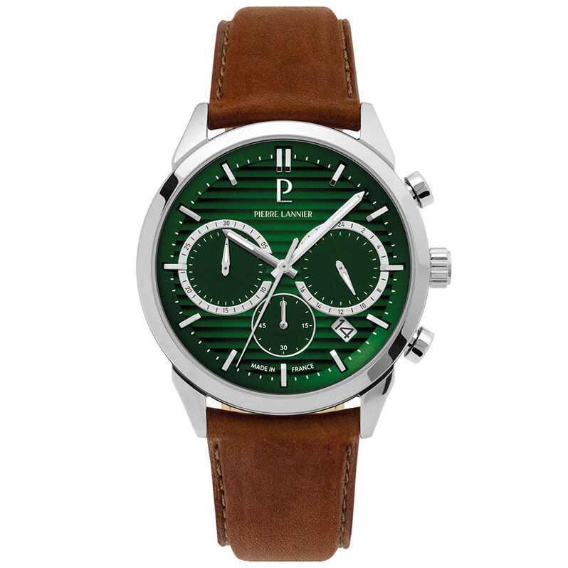 Montre Pierre Lannier Monarck Vert - Spannringe Herren | OROVIVO