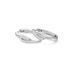 TALA Damen Creolen Silber 925 Zirkonia Wei&szlig; 0,17 ct Waagrecht Balken