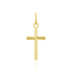 Kreuz Anhänger Gold 375 Kezia - Kreuzanhänger Unisex | OROVIVO