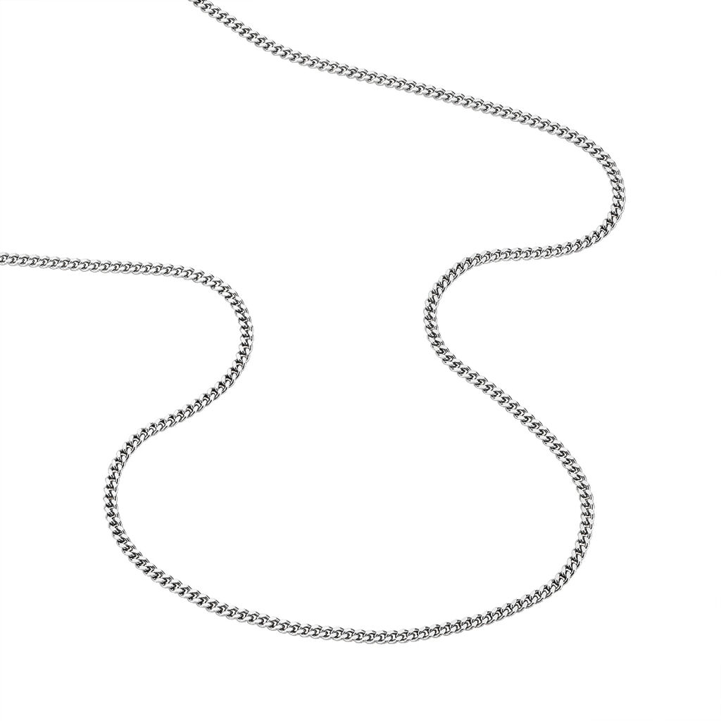 PANZER S 6 Unisex Kette Silber 925 B 2,4 mm