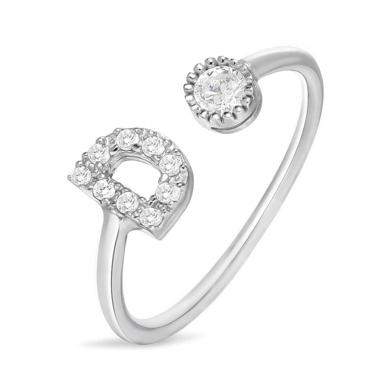 Anello Fantasia Silver Moments Argento Rodiato Cubic Zirconia - Spannringe Damen | OROVIVO