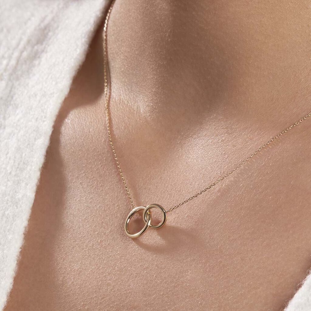Collier Honorina Or Jaune - Spannringe Damen | OROVIVO