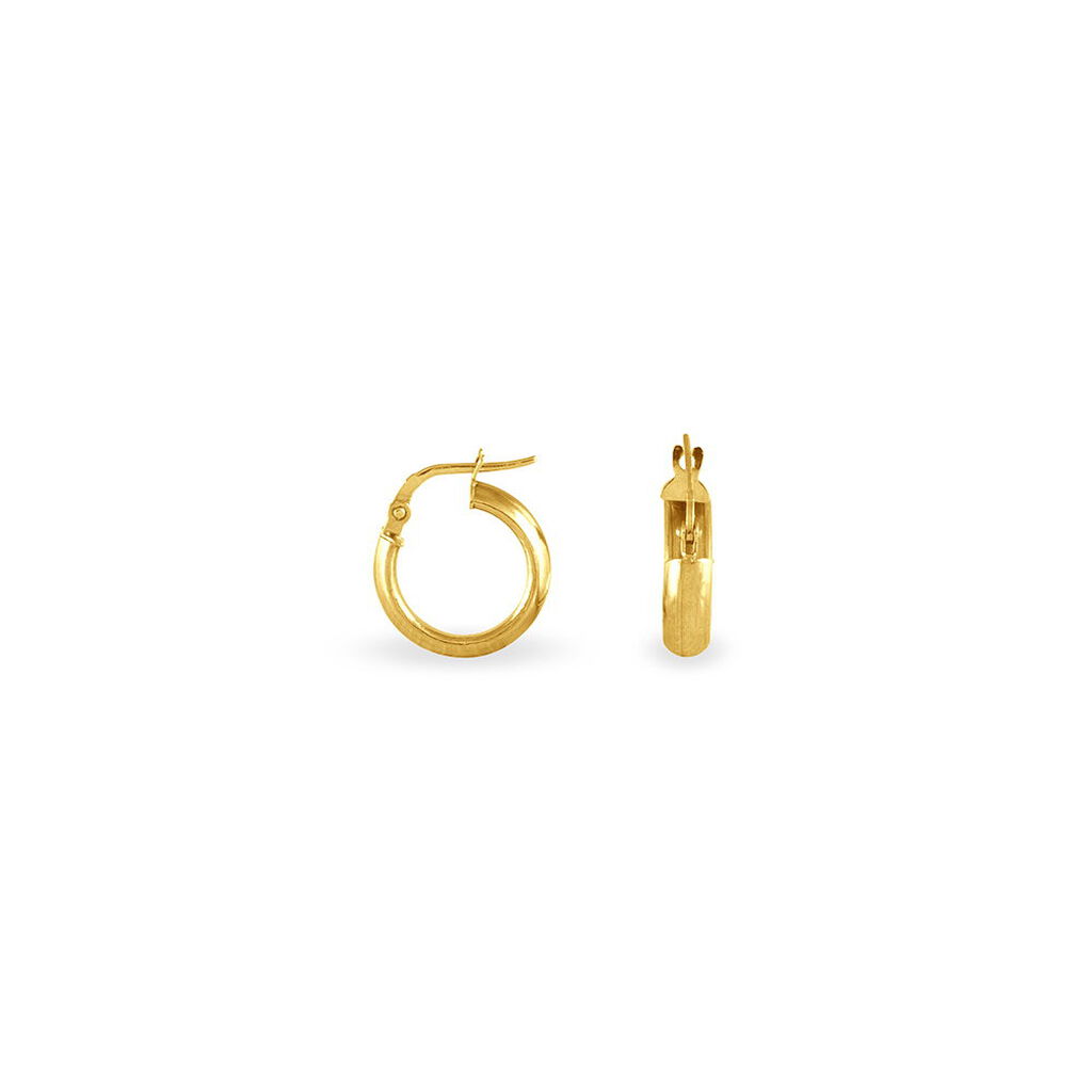 Damen Creolen Gold 375 - Creolen Damen | OROVIVO