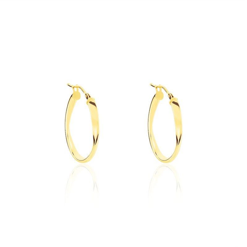 Damen Creolen Gold 385 - Creolen Damen | OROVIVO