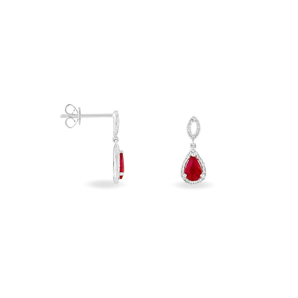 Boucles D'oreilles Or Weiss - Spannringe Damen | OROVIVO
