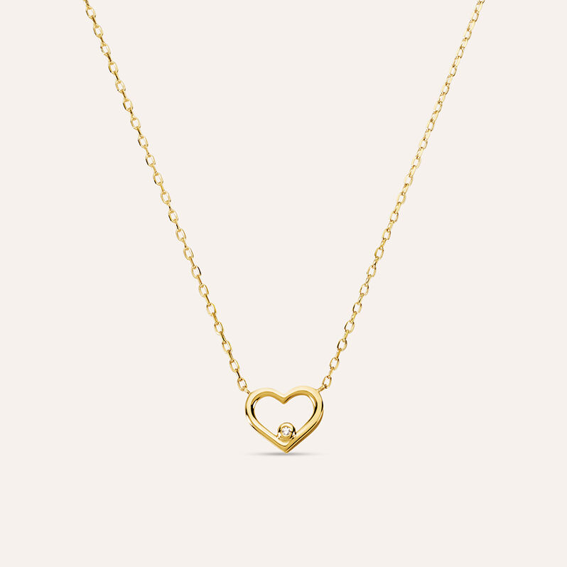 Collana Mon Petit Oro Giallo Diamante - Spannringe Kinder | OROVIVO