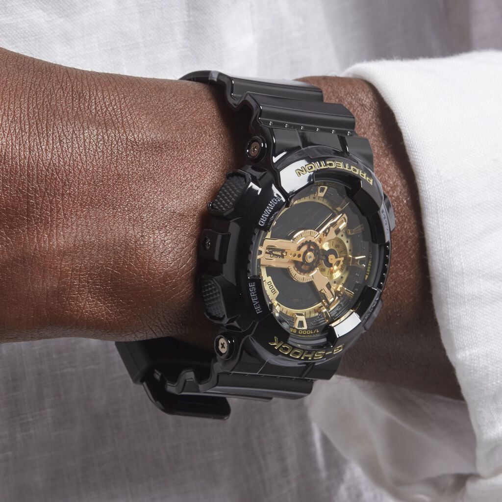 CASIO G-SHOCK Herrenuhr GA-110GB-1AER Quarz Digital - Armbanduhren Herren | OROVIVO