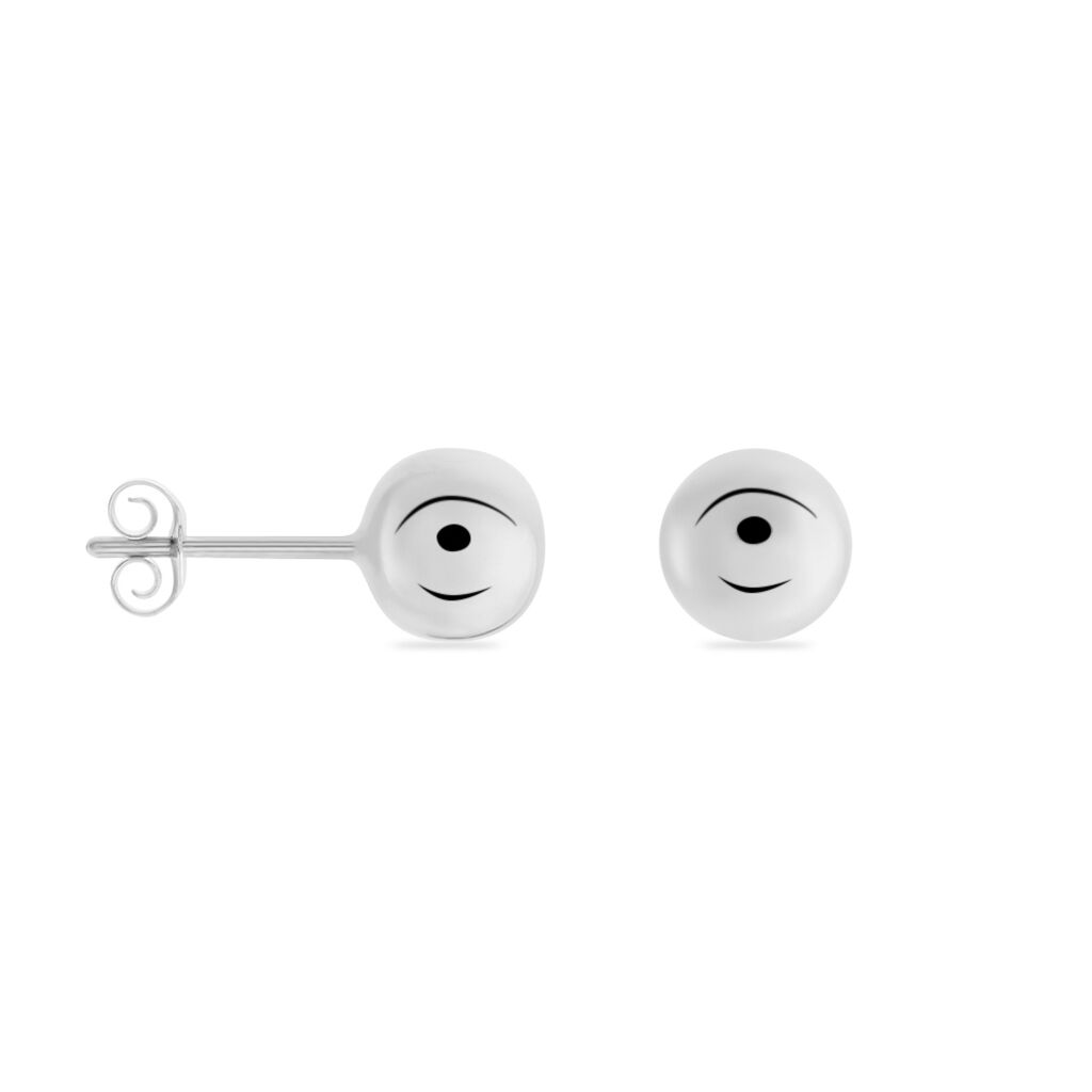 JOLIN KUGEL Damen Ohrstecker Silber 925 Ball