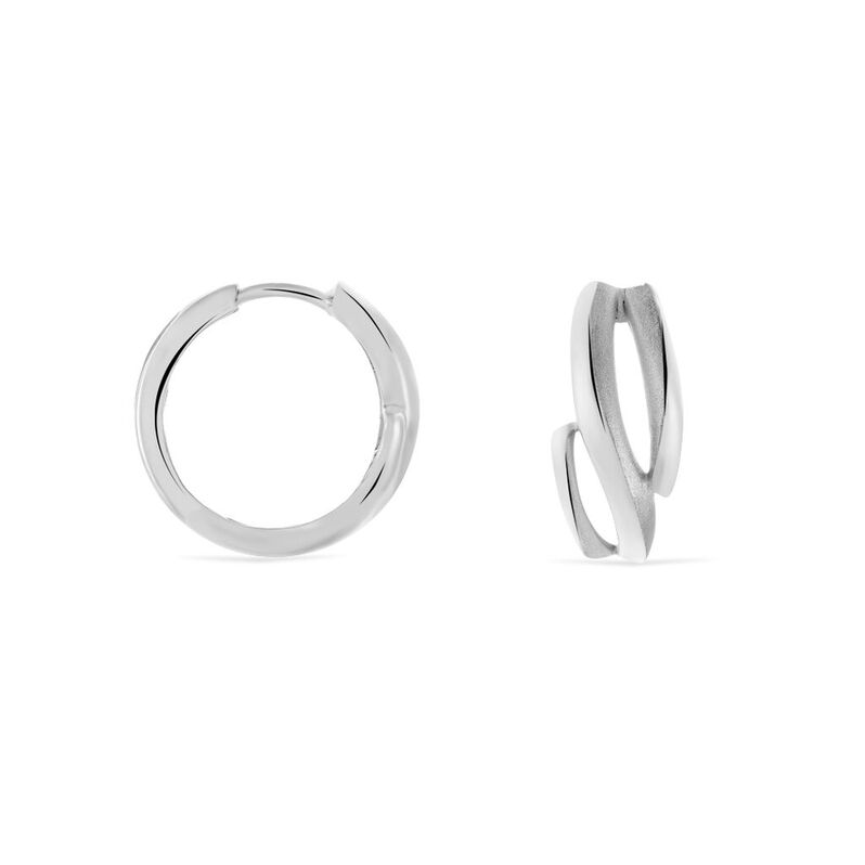 Damen Creolen Silber 925  - Creolen Damen | OROVIVO