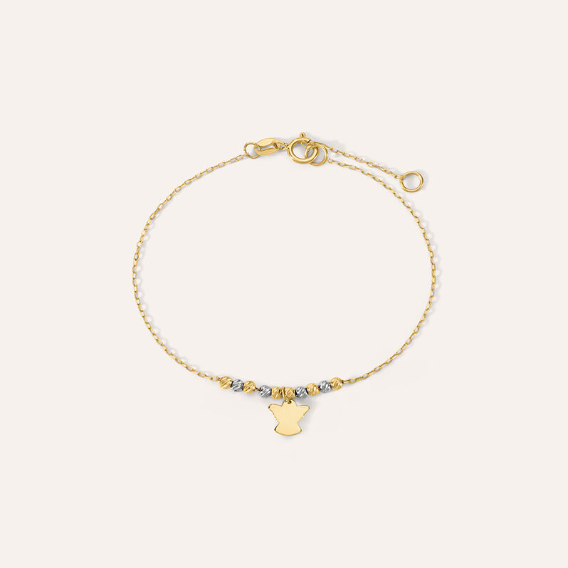 Bracciale Mon Petit Oro Bicolore - Spannringe Kinder | OROVIVO