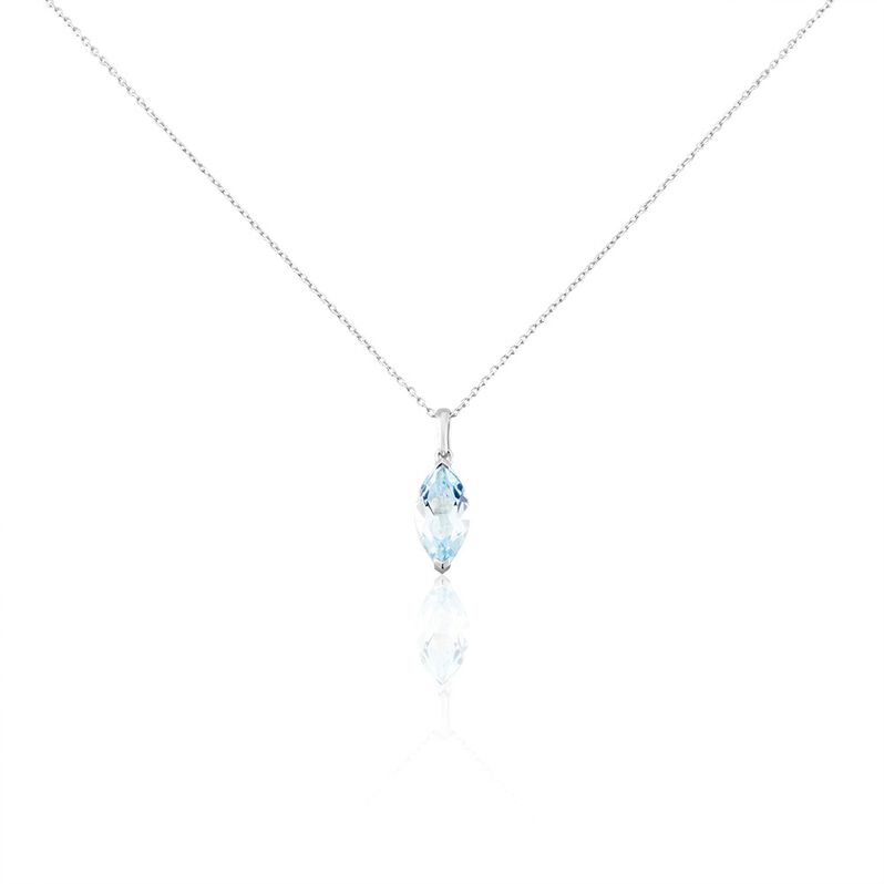 Collier Or Weiss Raquel Topaze - Spannringe Damen | OROVIVO