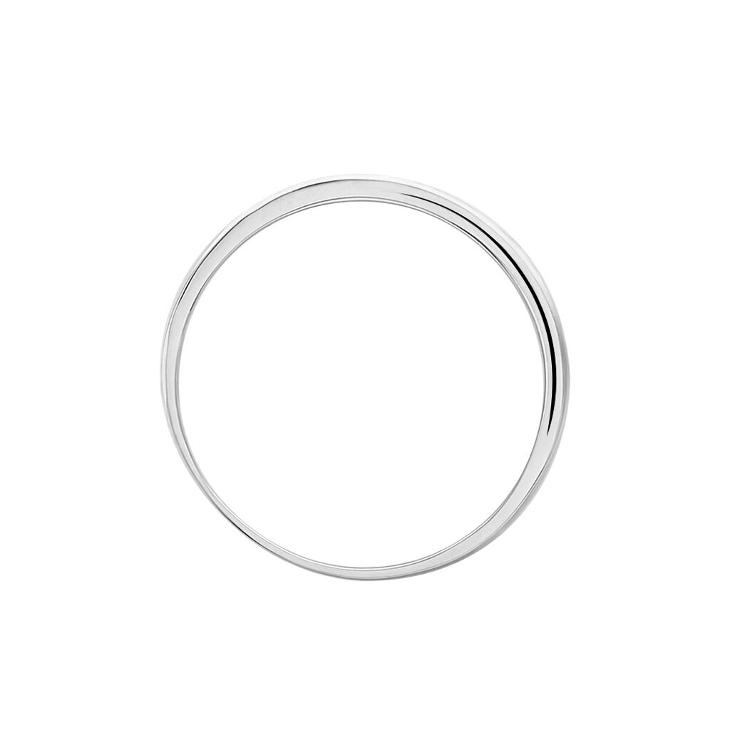 Memo Broda Damen Ring Wei&szlig;gold 375 (9 Karat) Diamant Wei&szlig; 0,04 ct B 5 mm