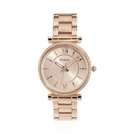 Fossil Damenuhr Carlie Es4301 Quarz - Analoguhren Damen | OROVIVO