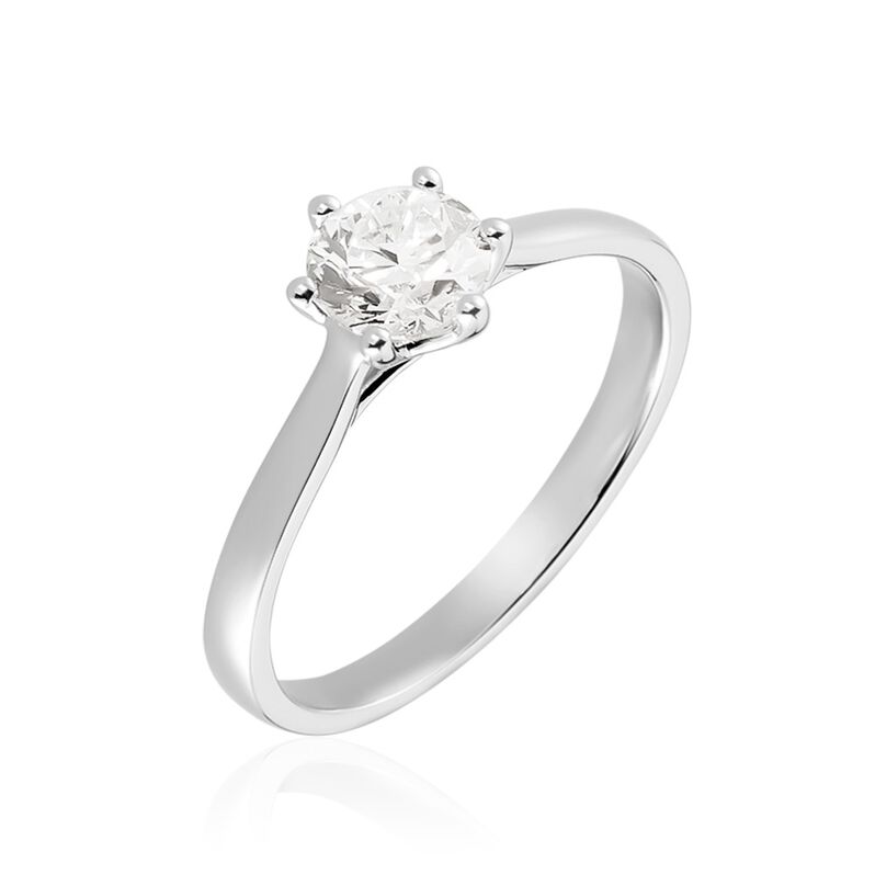 Bague Samantha Or Weiss Diamant - Spannringe Damen | OROVIVO