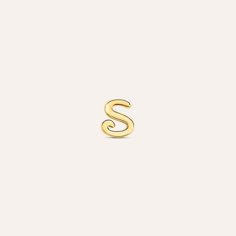 Mono Orecchino Lobo Bon Ton Oro Giallo - Spannringe Damen | OROVIVO