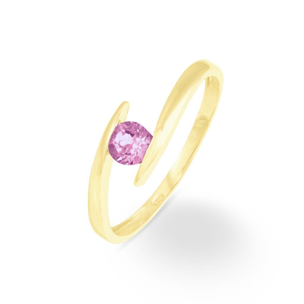 Bague Tiphaine Or Jaune Saphir - Spannringe Damen | OROVIVO