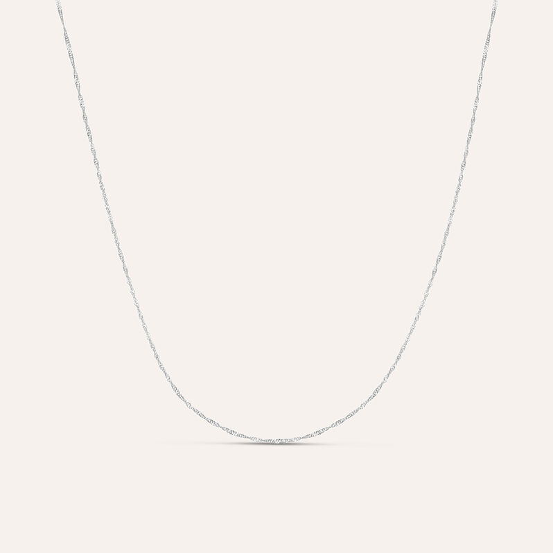 Catenina Gold Essence Oro Bianco - Spannringe Damen | OROVIVO