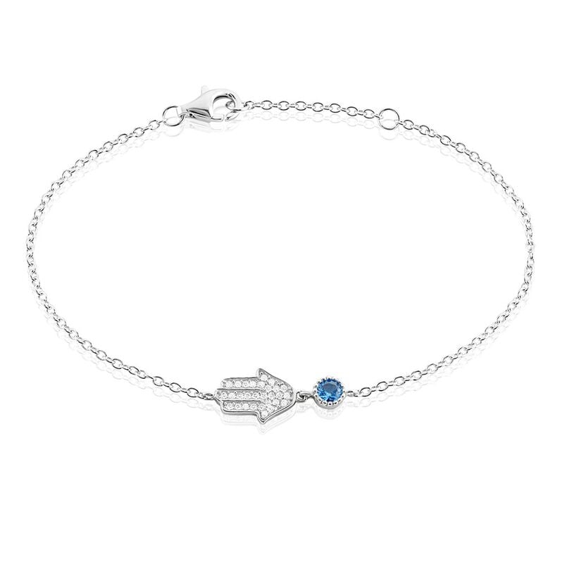 Bracelet Fidelma Argent Weiss Spinelle Oxyde De Zirconium - Spannringe Damen | OROVIVO