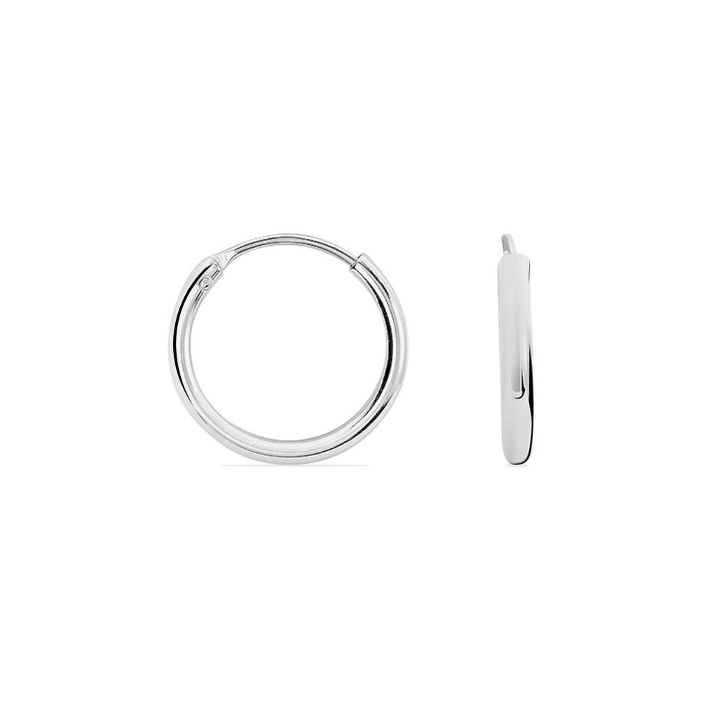 OLYMPIA FLEX. 5 Damen Creolen Silber 925