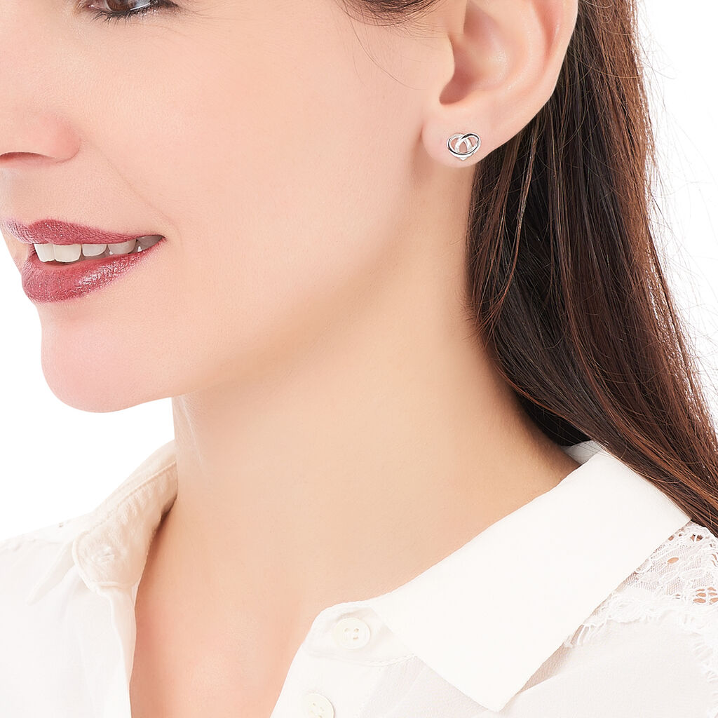 Damen Ohrstecker Silber 925 Knoten - Ohrstecker Damen | OROVIVO