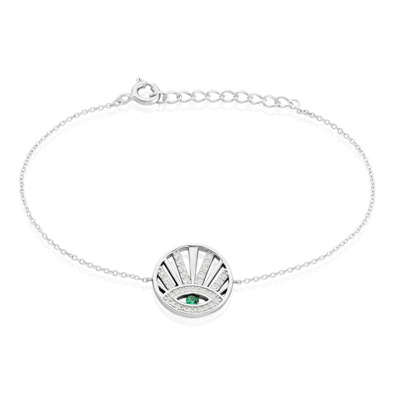 Bracelet Aries Argent Weiss Oxyde De Zirconium - Spannringe Damen | OROVIVO