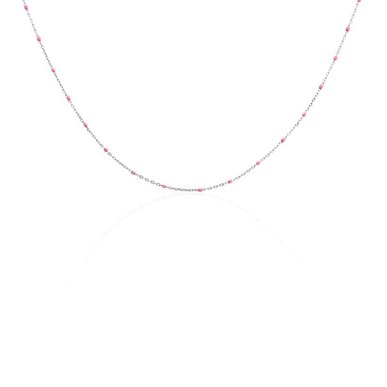 Collier Molly Argent Weiss - Spannringe Damen | OROVIVO