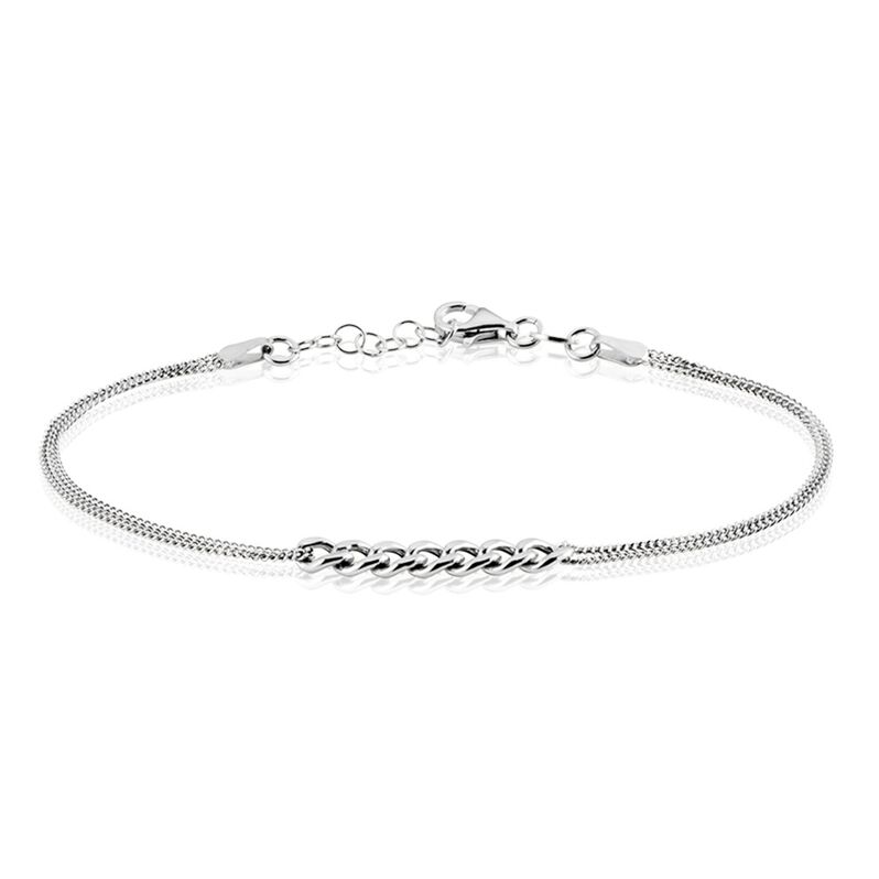 Damen Armband Silber 925 rhodiniert Laika - Armbänder Damen | OROVIVO