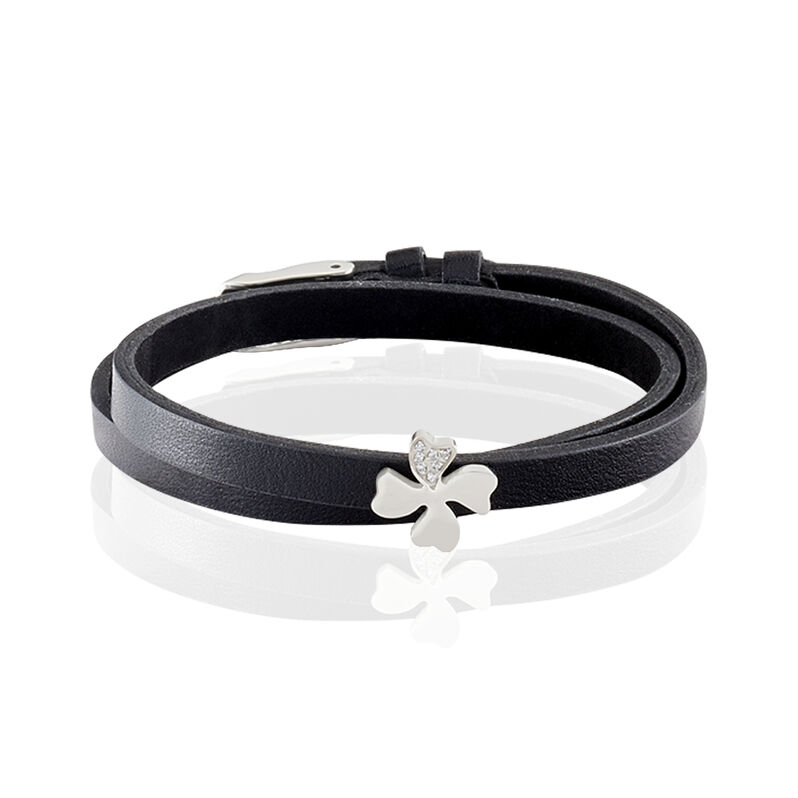 Bracelet Tuba Acier Blanc Oxyde De Zirconium - Spannringe Damen | OROVIVO